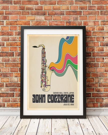 Discover John Coltrane, Live in Japan 1966 Poster