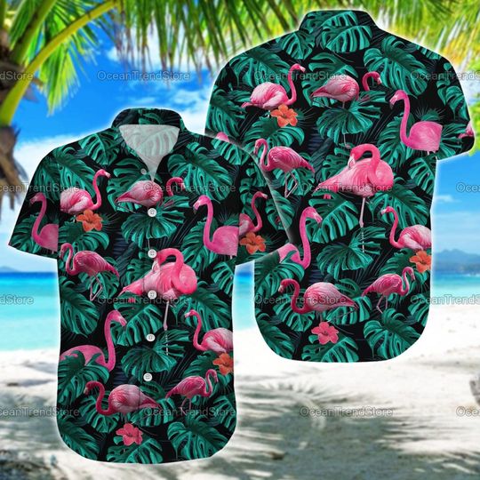 Discover Flamingo Hawaiian Shirt
