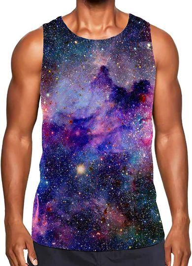 Discover KYKU Men's Funny 3D Print Tank Top/ 3d - Tank Top