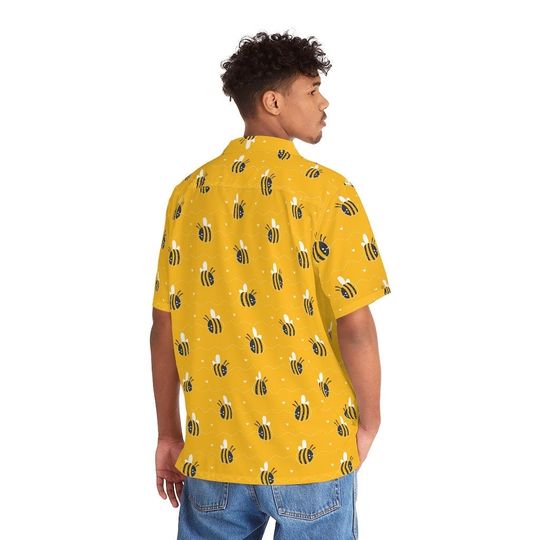 Discover Button Down Short Sleeve Casual Shirt Mellow Yellow