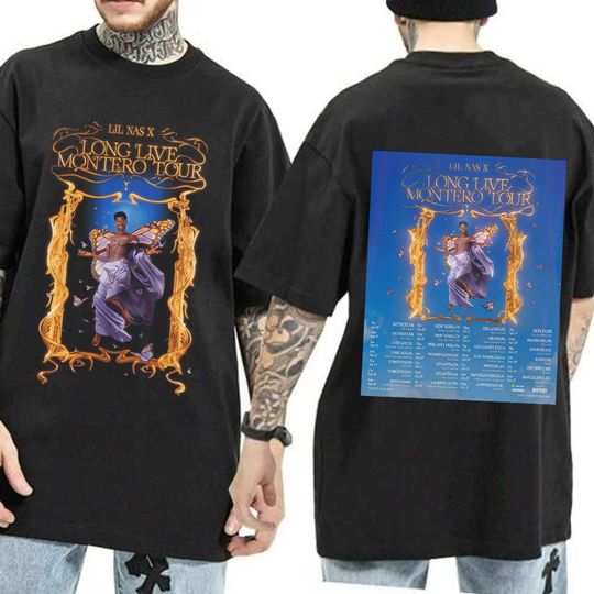 Discover Lil Nas X Montero Tour Shirt