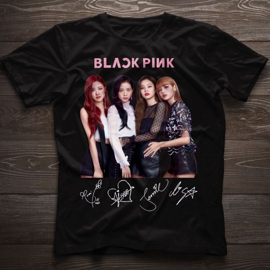 Discover BLACKPINK Vintage 90s Shirt, Hip hop shirt, blackpink Kpop shirt