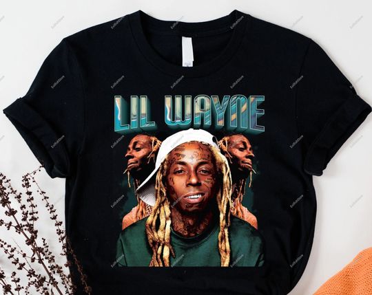 Discover Vintage Lil Wayne Bootleg 90s Shirt, Lil Wayne Shirt
