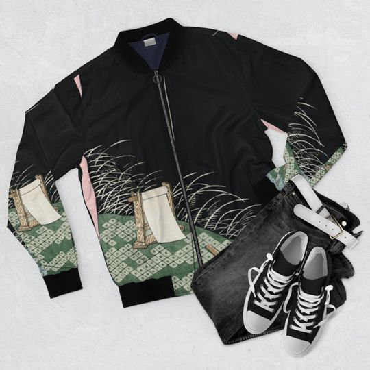 Discover Japanese Oriental Fine Art Unisex Bomber Jacket