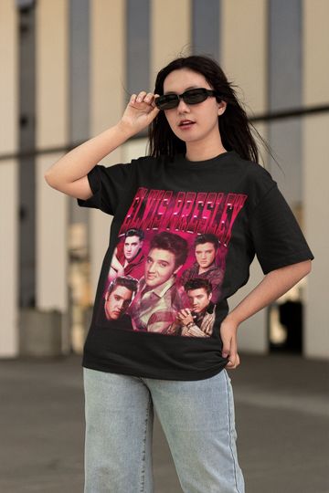 Discover Elvis Presley Shirt, Elvis Presley 90s' Shirt
