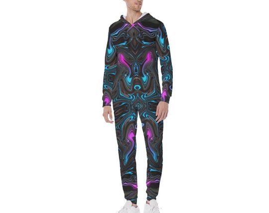 Discover Liquid Sky Men's Hooded Jumpsuit