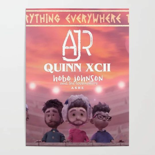 Discover Everywhere Orchestra AJR Tour 2022 Poster