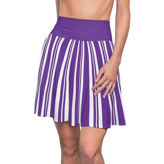 Discover Purple Dapper Dan Skater Skirt