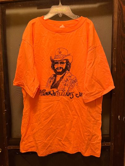 Discover Vintage Hank Williams Jr Transfer T-shirt