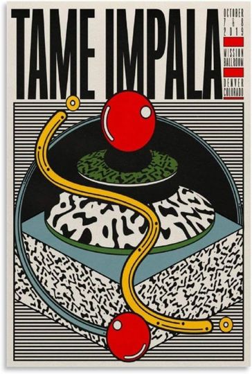 Discover Tame Impala Album Cover Poster, Tame Impala Poster