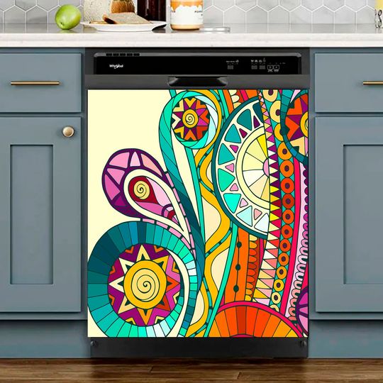 Discover Ethnic Pattern Dish Washer Covers