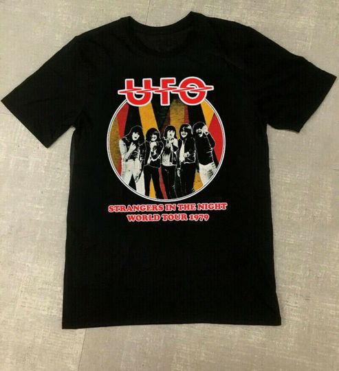 Discover Best Popular Shirt 1979 UFO World Tour Rock Concert
