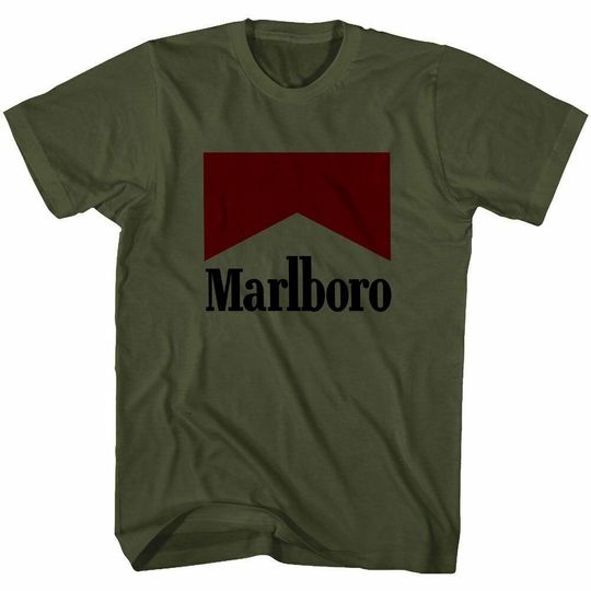 Discover Marlboro Shirt, Vintage 80s Marlboro Cowboy Shirt