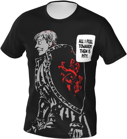 Discover Anime Seven Deadly Sins Escanor 3D T-Shirt