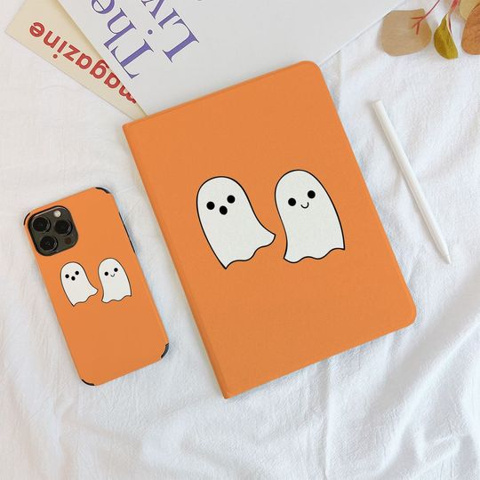 Discover Halloween Cute Ghost iPad Case
