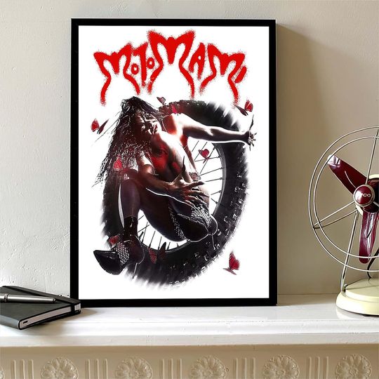 Discover Motomami Tour Rosalia Concert Vintage Poster, Vintage Rosalia Motomami World Tour 2022 Poster
