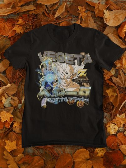 Discover VEGETA HIP HOP bootleg tee Shirt top tee vintage T-Shirt