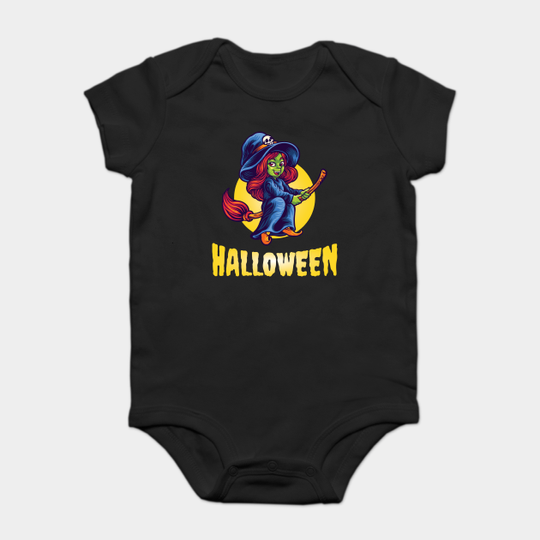 Discover Halloween Cute Witch - Halloween Onesie