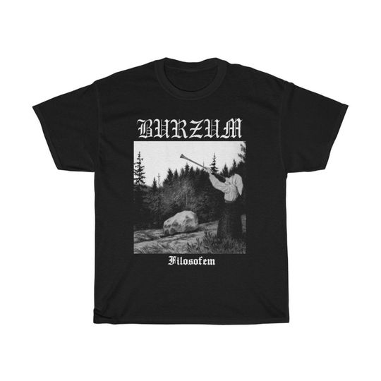 Discover Filosofem - Burzum T-Shirt - Black Metal Band Shirt