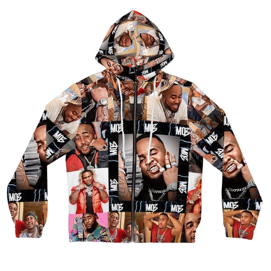 Discover Womens Mo3 Rapper Full-Zip Hoodie
