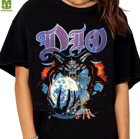 Discover Dio Last In Line - Dio Band Classic T-Shirt