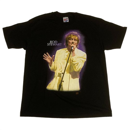 Discover Vintage Rod Stewart Tour T-Shirt