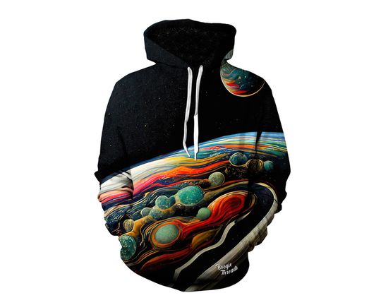 Discover Space 3D Hoodie