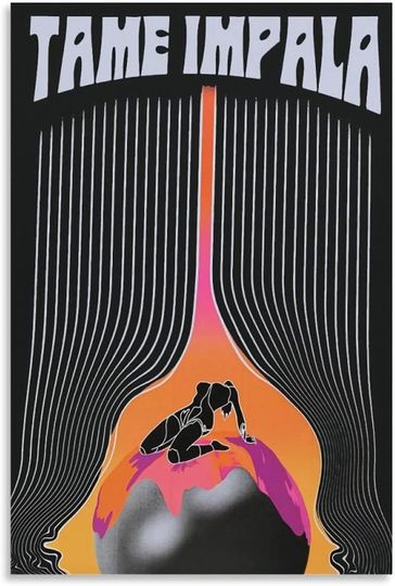 Discover Tame Impala Poster, Bedroom Decor