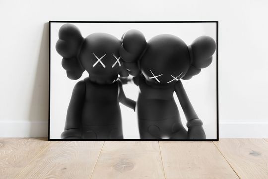 Discover KAWs Twins Poster