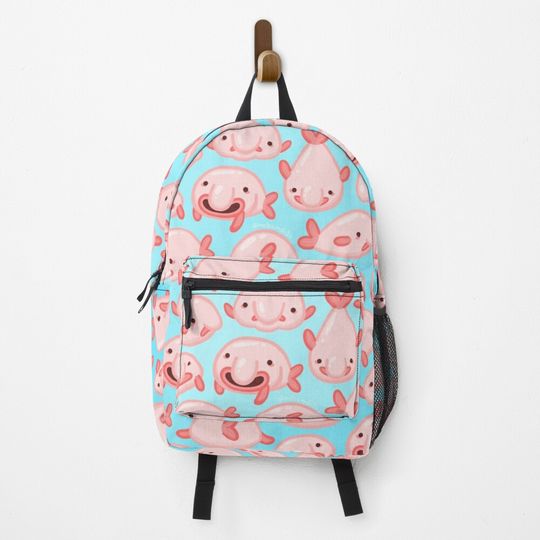 Discover Blobfish Pattern Backpack