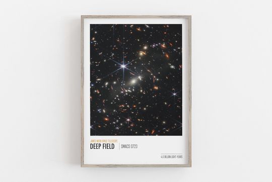 Discover NASA Deep Field Print
