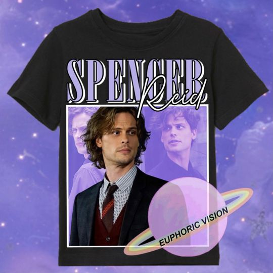 Discover Spencer Reid 90s Vintage Tee
