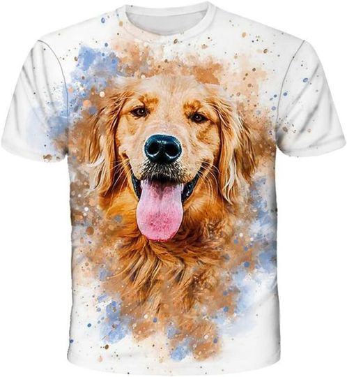 Discover Dog 3d T-shirt, Dog 3d T-shirt