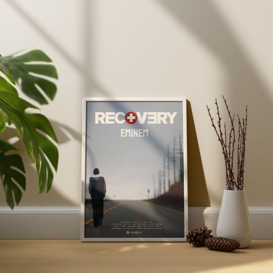 Discover Eminem - Recovery Album Poster