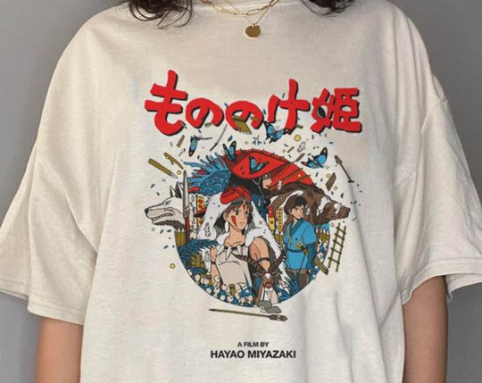 Discover Mononoke Princess Shirt, Mononoke Hime Anime Shirt