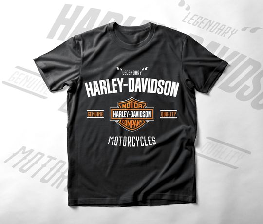 Discover T-shirt HARLEY Motorbike classic custom design