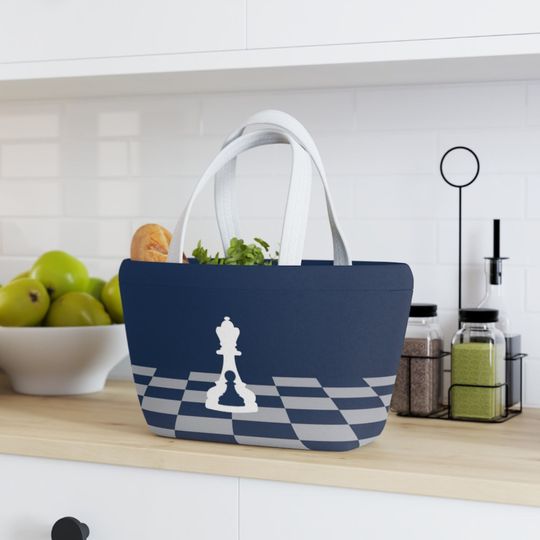 Discover Soft Picnic Basket Blue Bag, Lunch Bag, Travel Bag