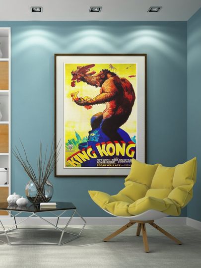 Discover King Kong Movie Poster | King Kong Art Poster