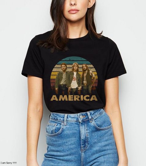 Discover America band vintage shirt