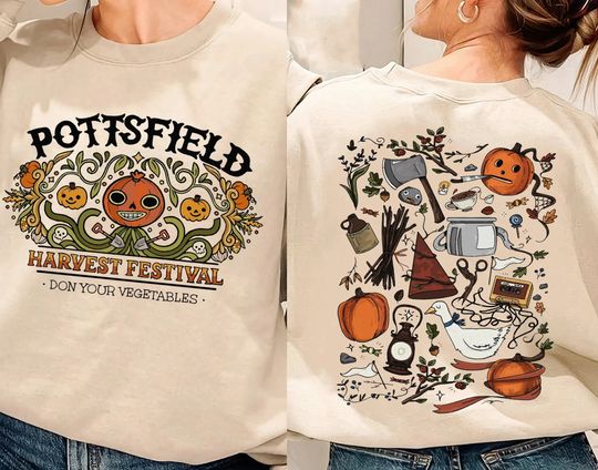 Discover Pottsfield Harvest Festival SweatShirt, Over The Garden Wall sweater