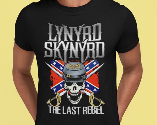 Discover Lynyrd Skynyrd The Last Rebel T-shirt