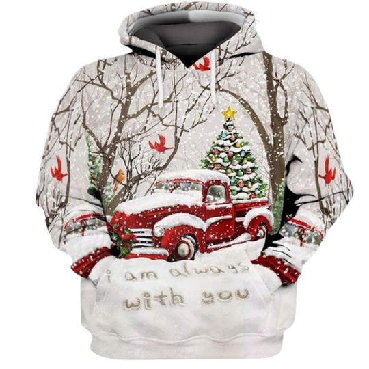 Discover I Am Always With You Christmas 3D Hoodie