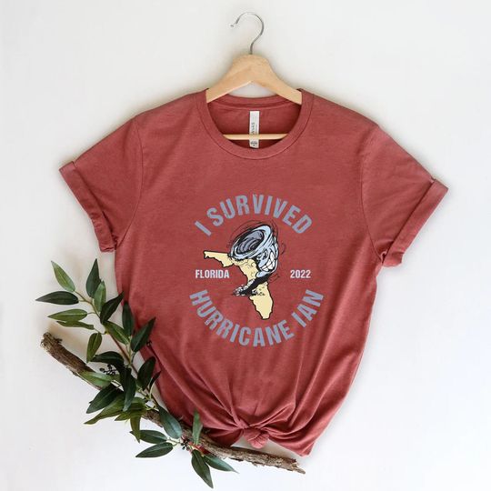 Discover I Survived Hurricane Ian 2022 Shirt