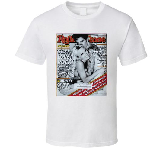 Discover Pam And Tommy Lee, Pamela Anderson Photo T Shirt