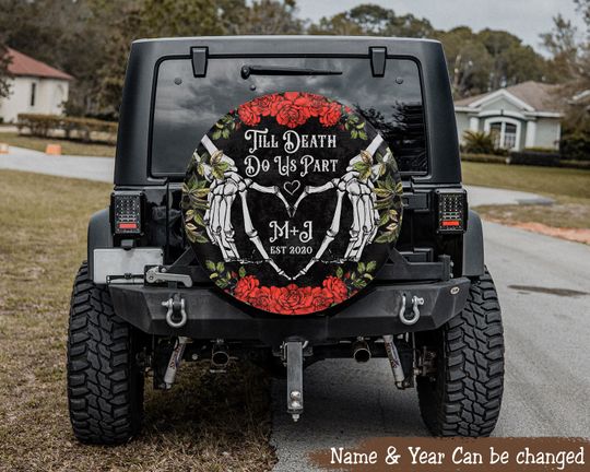 Discover Halloween Spare Tire Cover