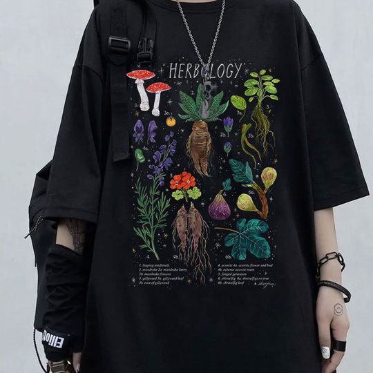 Discover Herbology herbs shirt t-shirt