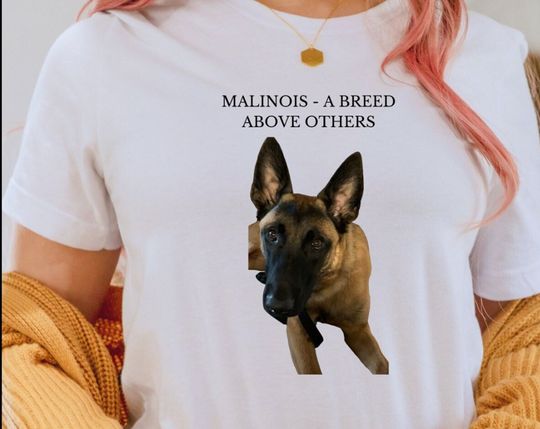Discover Malinois Lover's Apparel, T-Shirts, Belgian Malinois Tee