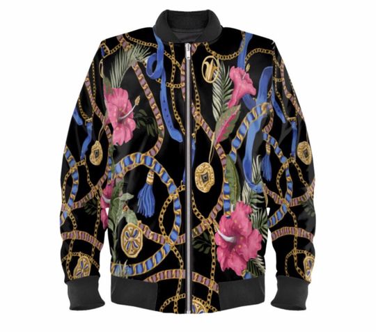 Discover Satin Bomber Jacket Luxury Designer