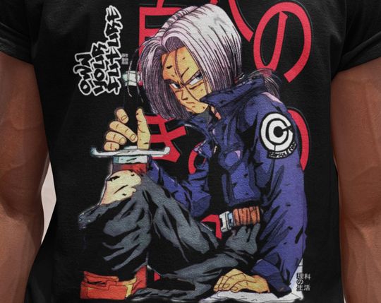 Discover Own Your Future DBZ Trunks Anime T-shirt