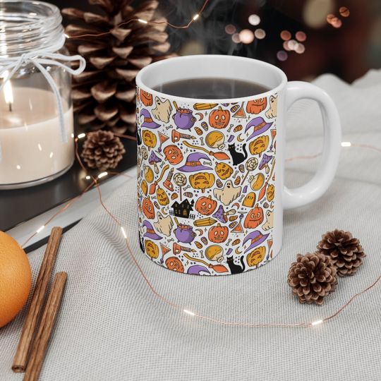 Discover Halloween Mug